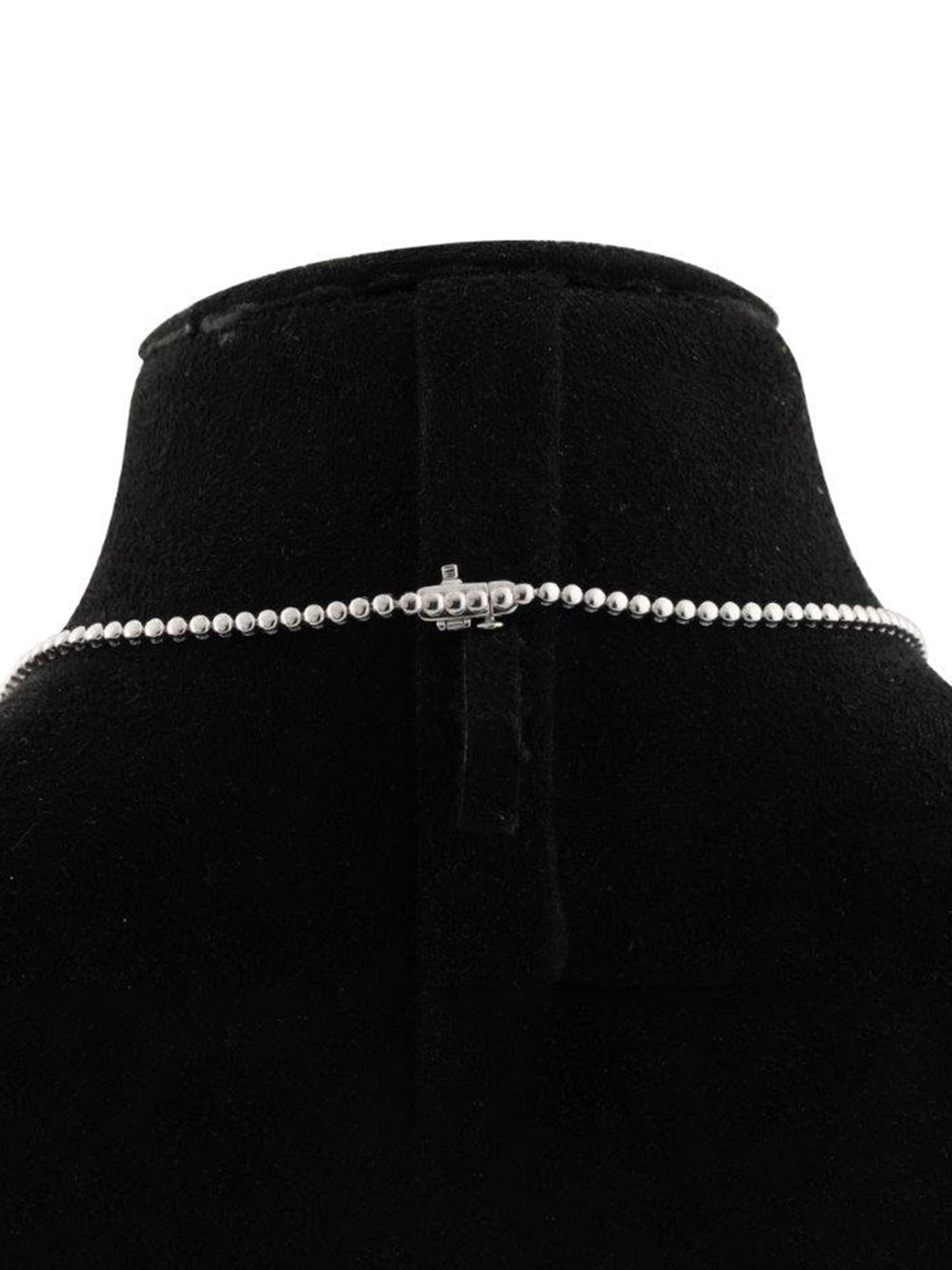 Brilliance Fine Jewelry 2 Carat t.w. Lab Grown Diamond Tennis Necklace, 10K White Gold Plated