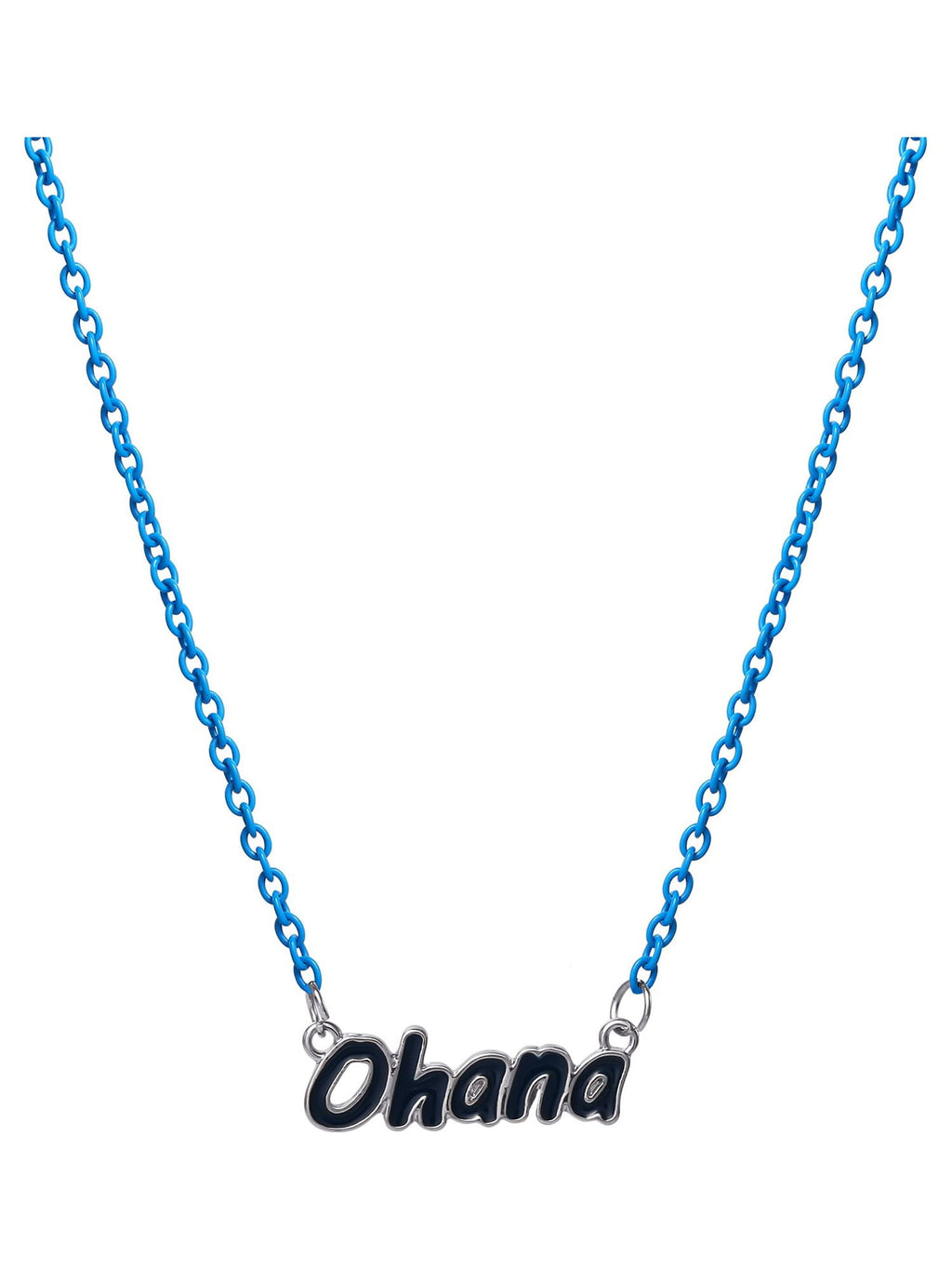 Disney- Girls/Tweens Lilo & Stitch "Ohana" Double Necklace